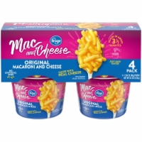 Kroger® Original Macaroni & Cheese Cups (4) 2.05 oz Package Perspective: Main