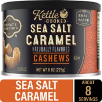 Private Selection® Kettle Cooked Sea Salted Caramel Cashews Perspective: Main