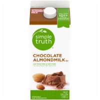 Simple Truth® Dairy Free Chocolate Almond Milk Half Gallon Perspective: Main