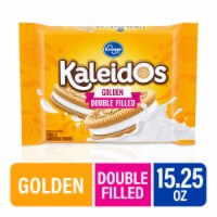 Kroger® Kaleidos Golden Double Filled Vanilla Sandwich Cookies