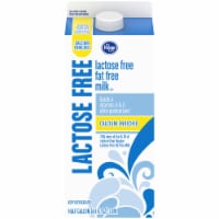 Kroger® Lactose Free Calcium Enriched Fat Free Milk Half Gallon Perspective: Main