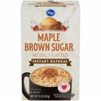 Kroger® Maple & Brown Sugar Instant Oatmeal Perspective: Main