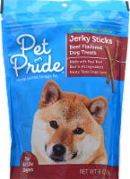Pet Pride® Beef Flavored Jerky Sticks Dog Treats Perspective: Main