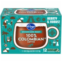 Kroger® 100% Colombian Medium Dark Roast K-Cup Coffee Pods