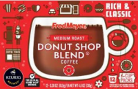 Fred Meyer Donut Shop Blend Medium Roast Coffee K-Cup Pods Perspective: Main