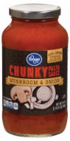 Kroger® Mushroom & Onion Chunky Pasta Sauce Perspective: Main