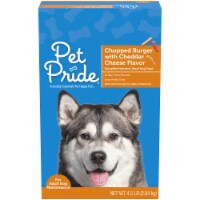 Pet Pride® Chopped Burger with Cheddar Cheese Flavor Adult Dry Dog Food Perspective: Main