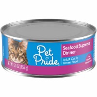 Pet Pride® Seafood Supreme Dinner Wet Cat Food Perspective: Main
