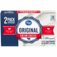 Kroger® Original Cream Cheese - 2 Pack