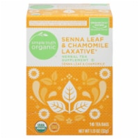 Simple Truth Organic™ Senna Leaf & Chamomile Laxative Tea Bags