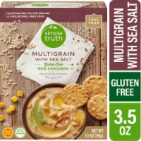 Good Thins Parmesan & Garlic Rice & Cheese Snacks Gluten Free Crackers, 3.5  oz - Kroger