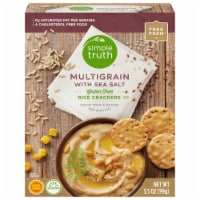 Simple Truth® Gluten Free Multigrain with Sea Salt Rice Crackers