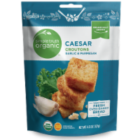 Simple Truth Organic™ Garlic & Parmesan Caesar Croutons Perspective: Main