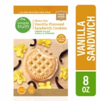 Simple Truth® Gluten Free Vanilla Flavored Sandwich Cookies Perspective: Main