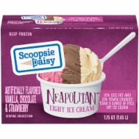 Scoopsie Daisy Neapolitan Light Ice Cream Tub Perspective: Main