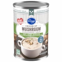 Kroger® Reduced Sodium Cream of Mushroom Condensed Soup Can