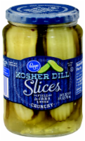 Kroger® Kosher Sandwich Slice Dill Pickle