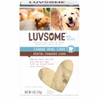 Luvsome™ Dental Rawhide Chips Dog Treats Perspective: Main