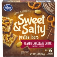Kroger® Peanut Chocolate Chunk Pretzel Bars Perspective: Main