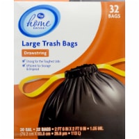 Kroger® 30 Gallon Large Drawstring Trash Bags Perspective: Main