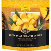 Great Value Pineapple Chunks, 48 oz (Frozen)