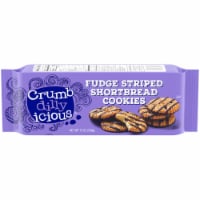Crumbdillyicious™ Fudge Striped Shortbread Cookies