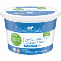 Simple Truth Organic™ 2% Milkfat Lowfat Small Curd Cottage Cheese Perspective: Main