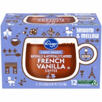 Kroger® French Vanilla Light Roast Coffee Pods Perspective: Main