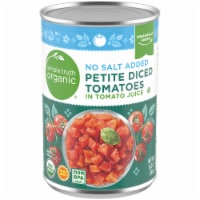 Simple Truth Organic™ No Salt Added Petite Diced Tomatoes