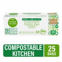 for Good Compostable 4 Gallon Trash Bags 25 Count