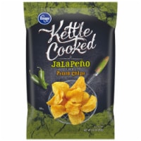 Kroger® Kettle Cooked Jalapeno Flavored Potato Chips Perspective: Main