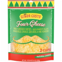 Senor Gusto™ Four Cheese Blend Shredded Cheese Perspective: Main