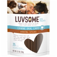 Luvsome™ Dental Sticks Dog Treats Perspective: Main