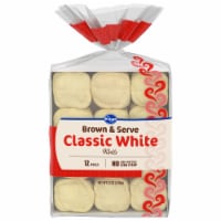 Kroger® Brown And Serve Classic White Dinner Rolls Perspective: Main