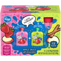 Kroger® Apple Cinnamon & Apple Strawberry Applesauce Variety Pouches