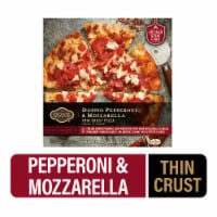 Private Selection® Doppio Pepperoni & Mozzarella Thin Crust Frozen Pizza