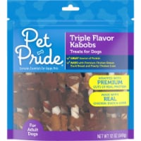 Pet Pride® Triple Flavor Kabobs Dog Treats