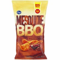 Kroger® Mesquite BBQ Flavored Potato Chips Perspective: Main