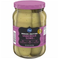 Kroger® Gluten Free Bread & Butter Pickle Sandwich Slims