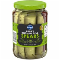 Kroger® Zesty Kosher Dill Pickle Spears