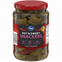 Kroger® Hot & Sweet Snackers Pickles