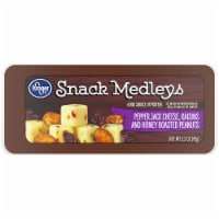 Kroger® Pepperjack Cheese Raisins & Honey Roasted Peanuts Snack Medleys