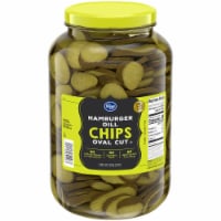 Kroger® Oval Cut Hamburger Dill Pickle Chips