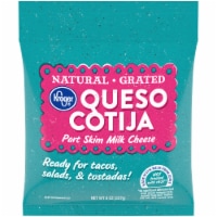 Kroger® Natural Grated Queso Cotija Part Skim Milk Cheese