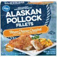 Kroger® Three Cheese Crusted Alaskan Pollock Fillets Perspective: Main