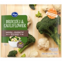 Kroger® Meal-Ready Sides Frozen Broccoli & Cauliflower