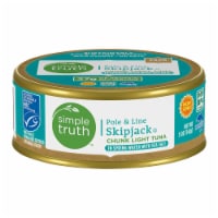 Simple Truth™ Pole & Line Skipjack Chunk Light Tuna with Sea Salt