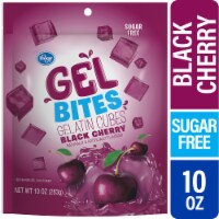 Kroger® Sugar Free Gel Bites Black Cherry Gelatin Cubes Perspective: Main