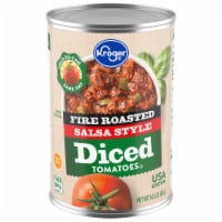 Kroger® Salsa Style Fire Roasted Diced Tomatoes