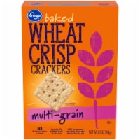 Kroger® Multi-Grain Baked Wheat Crisp Crackers Perspective: Main